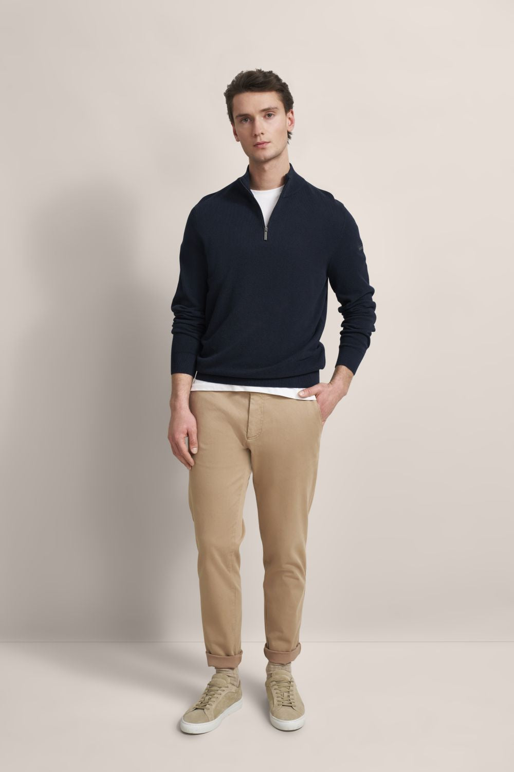 Bugatti Half Zip Jumper
