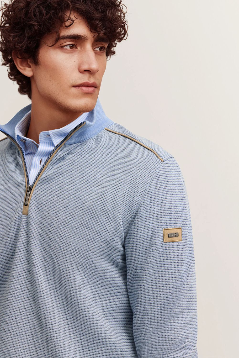 Bugatti Half Zip Sweatshirt