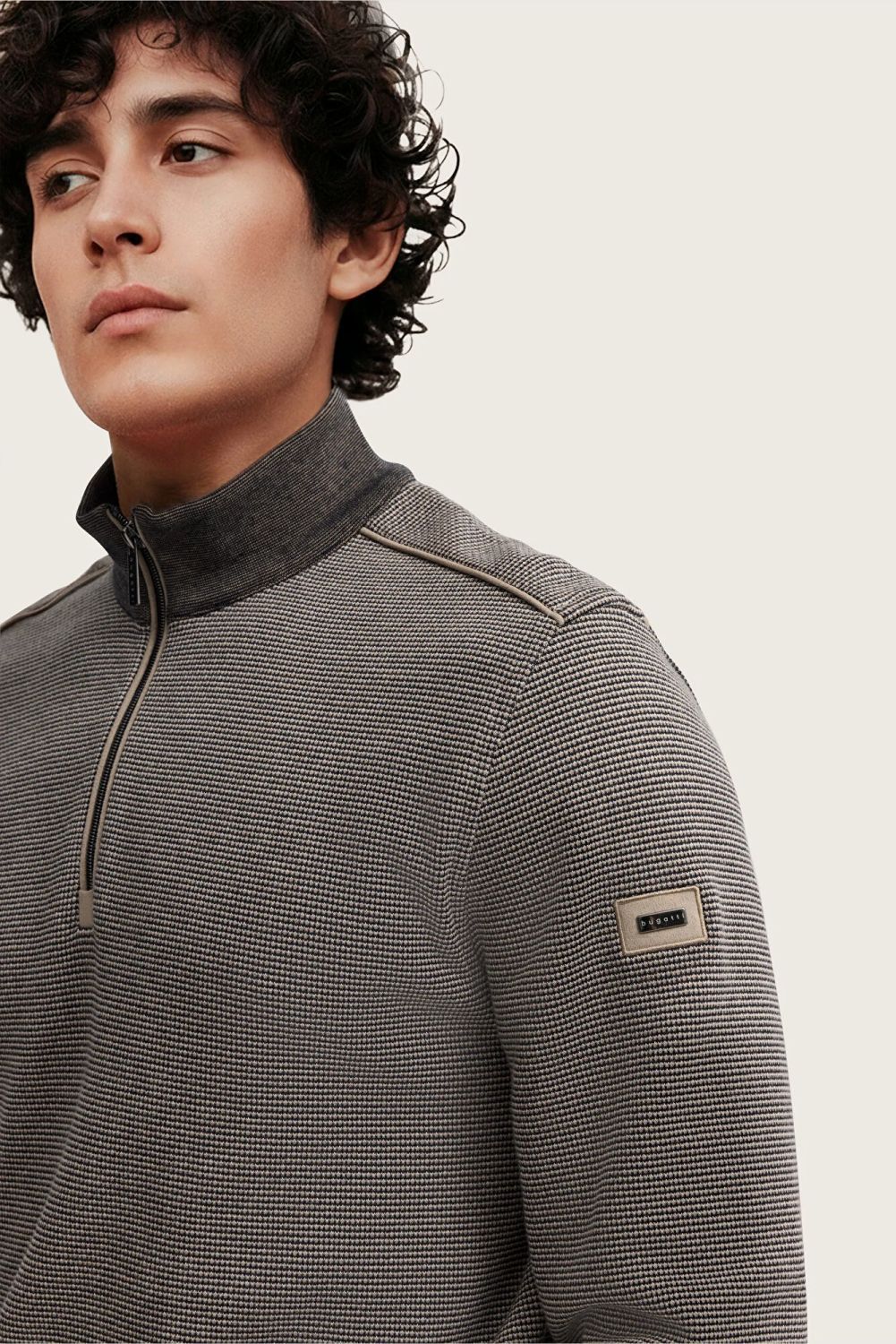 Bugatti Half Zip Sweatshirt