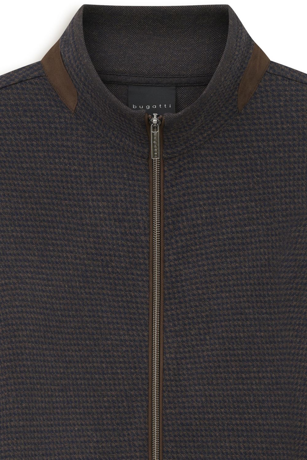 Bugatti Houndstooth Zip Up