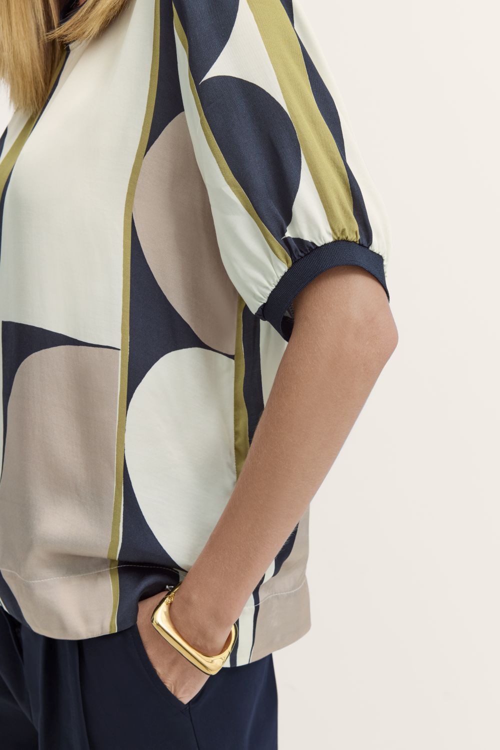 Bugatti Print Blouse