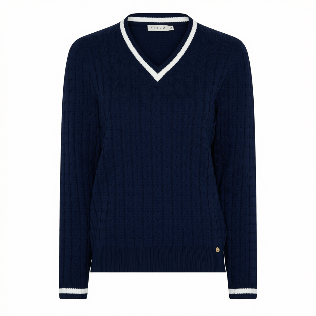Micha Cable V Jumper