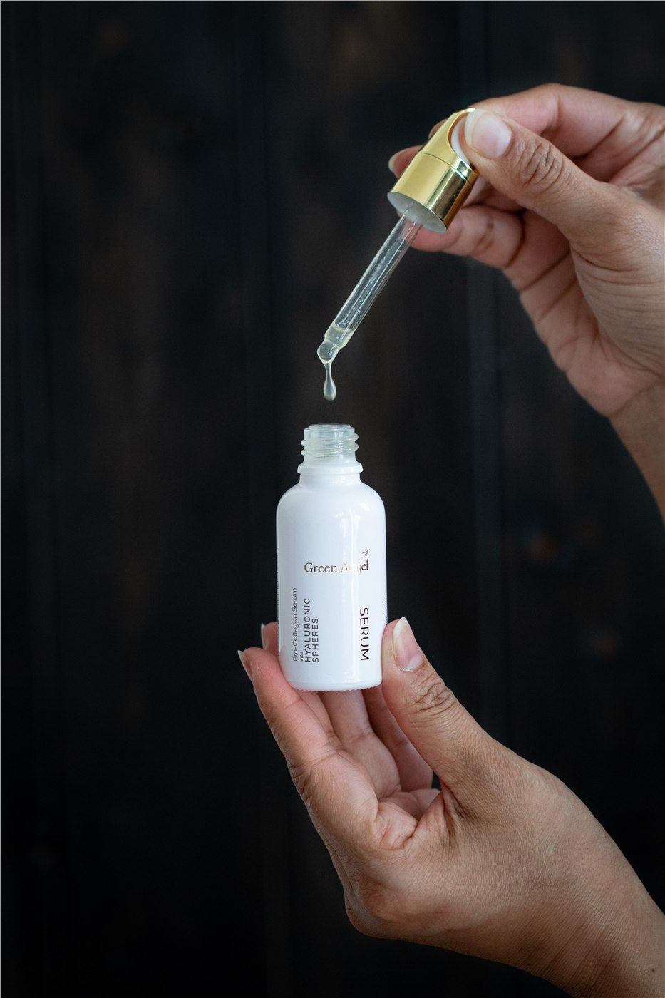 Green Angel Pro Collagen Serum with Hyaluronic Spheres
