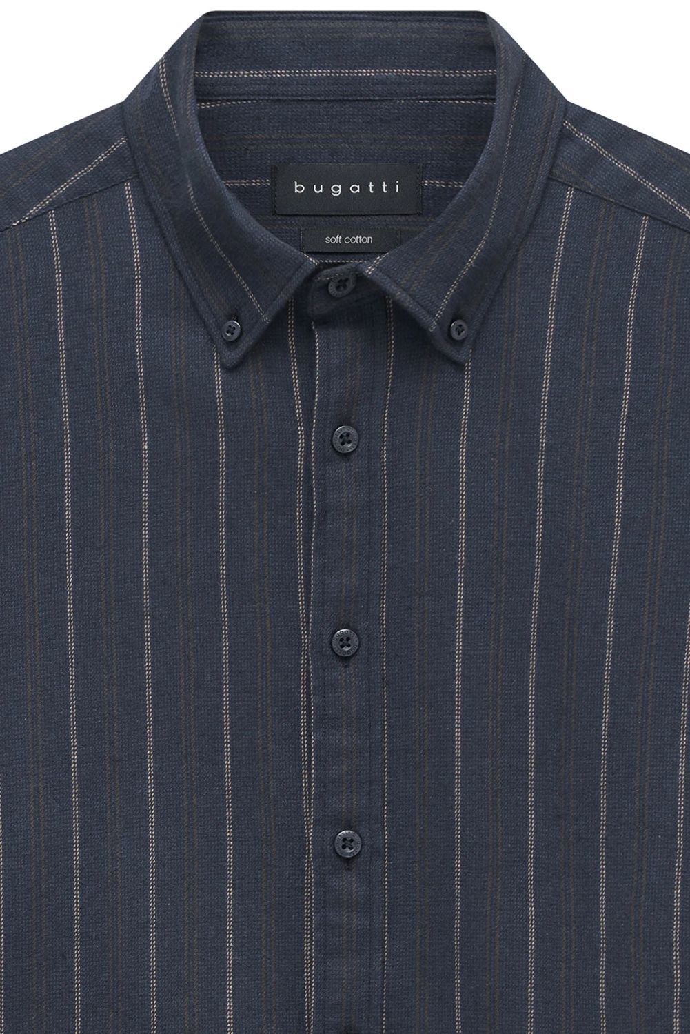 Bugatti Stripe Brush Shirt