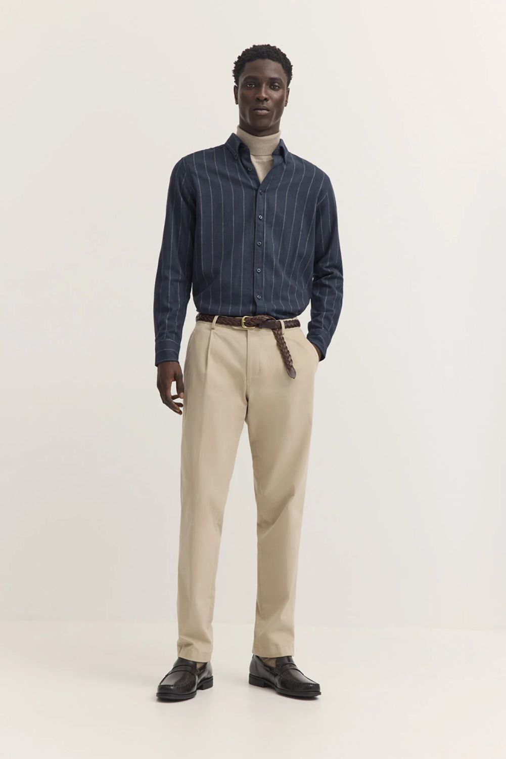 Bugatti Stripe Brush Shirt