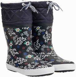 Aigle Giboulee Print Boots 31 Floral Winter